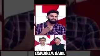 Bhadak Gaye Molana Pir Ali Qadri 😂| ExMuslim Sahil | News Debate | #shorts