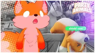 THE FUN POLICE IS HERE! | Party Animals Funny Moments - Vicksy