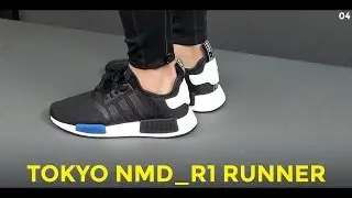 ON FEET: NMD TOKYO RUNNER BLACK AND BLUE