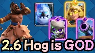 2.6 Hog  is GOD 【Clash Royale】