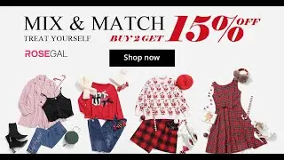 Rosegal WW | Discount Coupon | Promo Code | 18% OFF Sitewide Code for ROSEGAL
