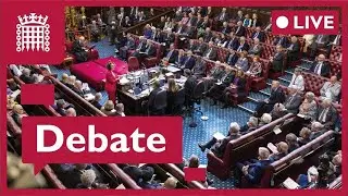 Watch live: Sentencing Bill up for debate in the Lords
