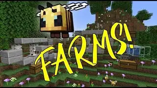 Automatic Bee Farms + Tricks! | Minecraft [CHECK description]