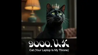 Cat (Your Laptop Is My Throne) by 9000UK | Laser Pointer Existential Dread (Absurd Comedy Rock)