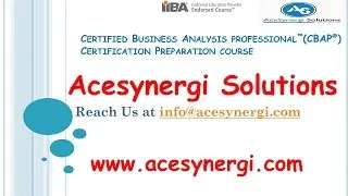 Business analysis Free Tutorial |CBAP Certification Training|CCBA Certification|ECBA Certification