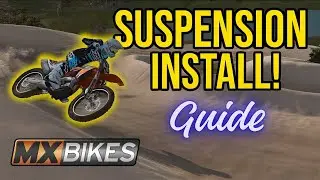 How to Install suspension on MX BIKES!