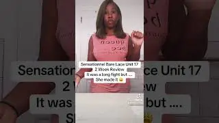 Bare Lace Unit 7 Sensationnel 14 Day Review #sensationnelwigs #syntheticwig #wigreview #beauty #hair