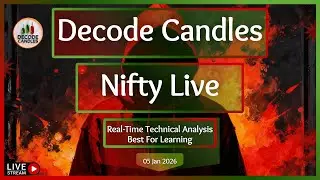 Live | NIFTY 50 &bull; BANKNIFTY &bull; SENSEX | Candlestick Secrets | For Learning Analysis | 05 Jan 2026.