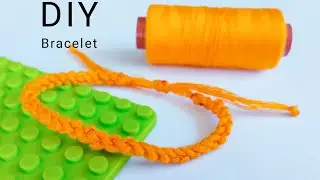 DIY Gelang dari Benang Jahit - Cara Membuat Gelang dari Benang Jahit