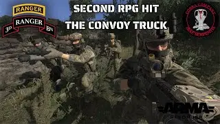 2ND RPG HIT THE CONVOY TRUCK!!! | ARMA REFORGER