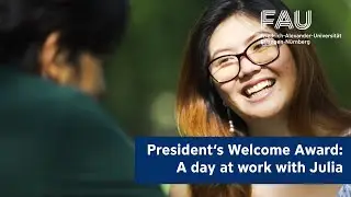 Julia takes us with her to work | President's Welcome Award [FAU Life]