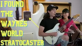 I found an original Wayne's World Strat! SHWING!