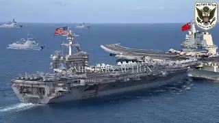 HIGH ALERT! Chinese and US Aircraft Carriers Clash in the Western Pacific!