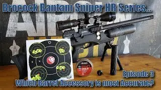Brocock Bantam Sniper HR Episode 3: Taking a “break”  Which Break works best - Zero DB Suppressor