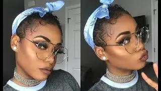 How I style my short  NATURAL hair | Make those curls pop!!