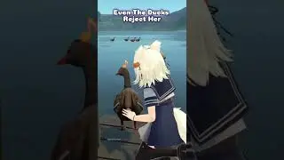 Chased Off The Dock #filian #vtuber #shortsfeed #fail