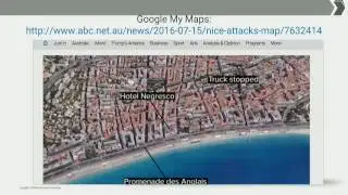 Immersive journalism: Geo tools, from interactive maps to Google Earth