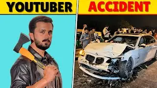 Car Crashes of Popular Pakistani Youtubers @rajabbutt94 @DuckyBhai