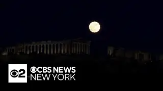 Strawberry Moon lights up June sky