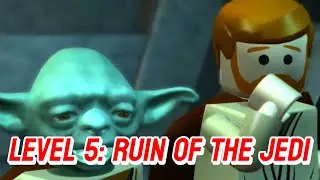 LEGO Star Wars The Complete Saga Playthrough! Revenge of the Sith Level 5: Ruin of the Jedi
