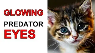 👁️ Why Do Cat Eyes GLOW in the Dark REVEALING the Secret!