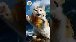 Crazy Rescue Kitten From Bees Attack #catrescue #animalrescue #savemeow