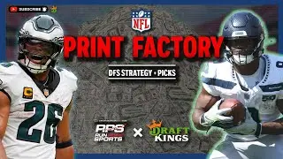 NFL DFS Strategies | WEEK 6 | 10/8 - NFL Print Factory
