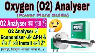 Oxygen Analyser / Why O2 analyser installed between Economiser and Air Preheater in boiler? /[Hindi]