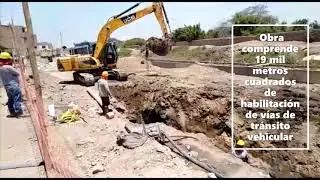 AVANCES EN OBRA DE AVENIDA MESONES MURO