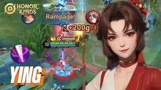 YING JUNGLE IS UNDERRATED IN SEASON 6?! (Gameplay+Build) HONOR OF KINGS