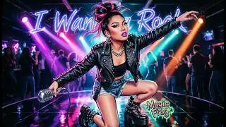 Magic Frog - I Wanna Rock [ Electro Freestyle Music 2025 ]