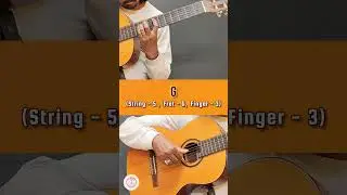C major arpeggio - 8th freat | Debashis Kundu| Timbre| #guitar #beginnerguitar