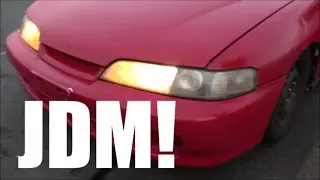 Picking up JDM front Integra!