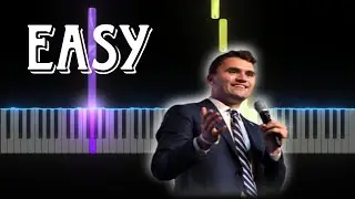 We Are Charlie Kirk (Easy Piano Tutorial)