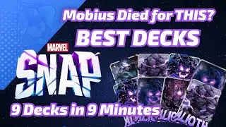 Mobius Died for THIS? 9 BEST DECKS in 9 Minutes - November 11th, 2023