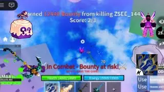 Blox fruit bounty hunting with dough fruit #roblox #bloxfruitspvp #bloxfruits #cyborg #pvp #dough  