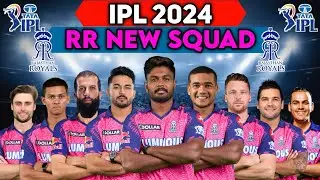 IPL 2024 | Rajasthan Royals Team Full Squad | RR Team New Players List IPL 2024 | RR Team 2024