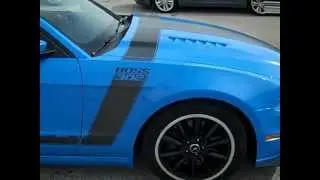 2013 Ford Boss 302 Mustang exhaust sound