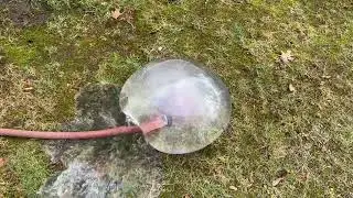 Filling a Pink Water Wubble with Water! (hence the name)