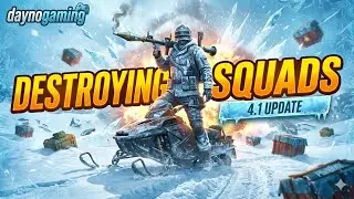 DESTROYING SQUADS 😎 4.1 UPATE | PUBG MOBILE | #pubgmobile 
