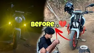 New fog light home listulatio on my duke 390 preparation || for Sikkim ride 🚀