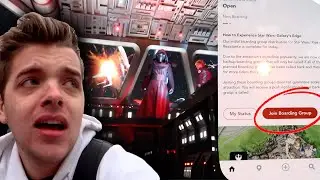 Stressing Over Getting a Boarding Group for Rise of the Resistance at Disneyland + First Ride!