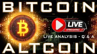 BITCOIN & ALTCOINS  LIVE STREAM | BULLISH DATA ?! | SPECIAL REQUEST | ELLIOTT WAVE CRYPTO ANALYSIS
