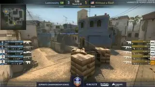 Luminosity vs. Without a Roof [Map 1 BO3] ECS Season 1: Week 3