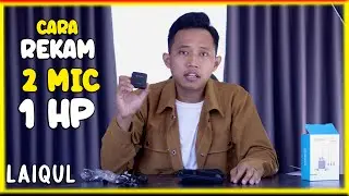 SOLUSI RECORD 2 MIC KE 1 HP ~ SUPPORT HP ANDROID IPHONE  ~ BOYA BY-DM20 DUAL CHANNEL RECORDING KIT