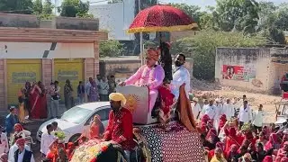 नौखा चांदावता में भविय शोभा यात्रा
