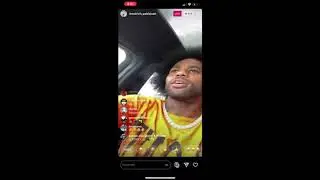 Hoodrich Pablo Juan Poppin Sh*t On Instagram Live
