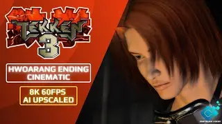 TEKKEN 3: Hwoarang Ending Movie | 8K 60FPS (Ai Upscaled)