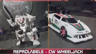DComPrime Reviews - COMBINER WARS - REPROLABLES - WHEELJACK