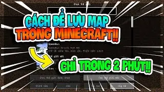How to Save Map in Minecraft When Playing Net | Minecraft | Chicken Mc-Gamer